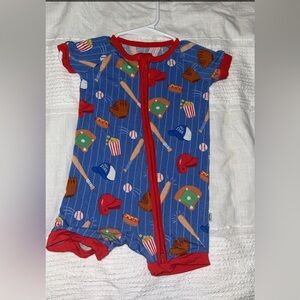 Little Sleepies Baseball Shorty